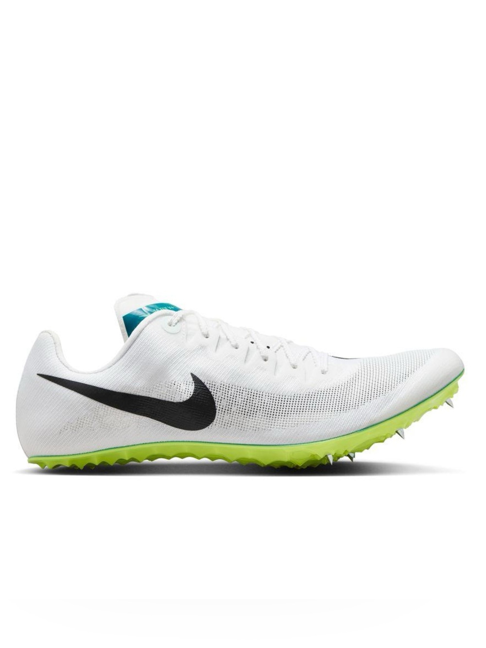 NWOT Nike Zoom Ja Fly 4 White Bright Spruce Track Spikes Men’s Size 10.5